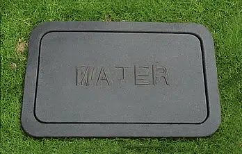 Outdoor curb meter box